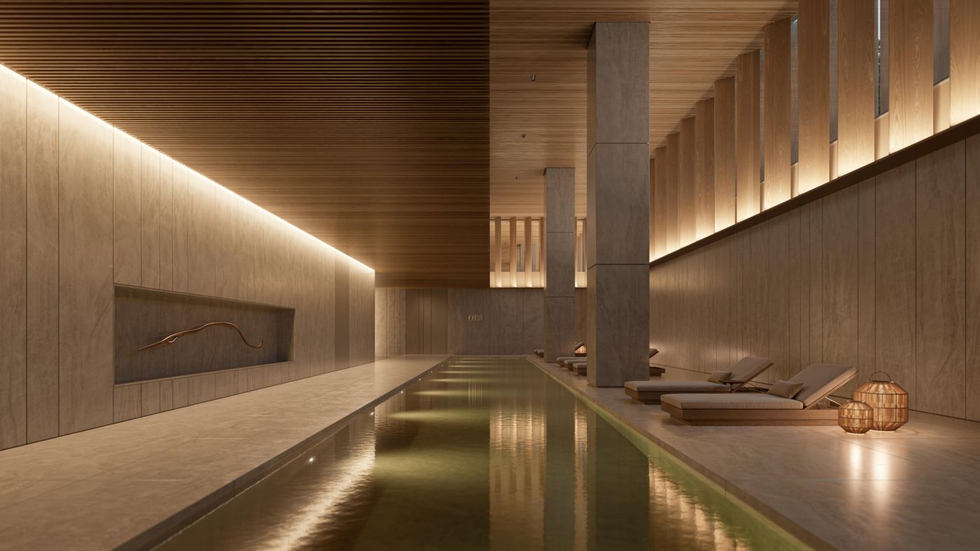 ÓRA Piscina com raia de 25 metros — Arbórea Vista Jardim Europa