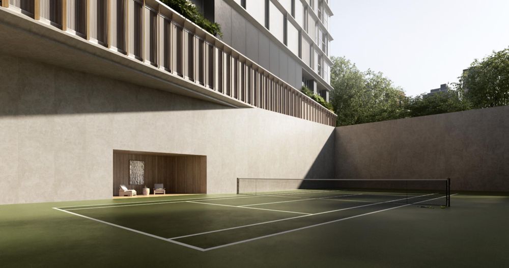 Quadra de tênis — Arbórea Vista Jardim Europa